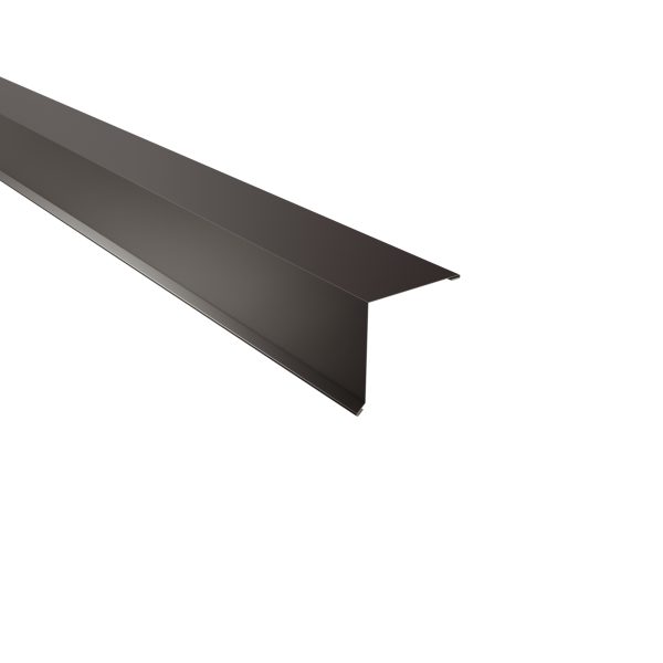 Pultabschluß, 115x115 mm - 90° Stahl= 0,63 mm, 25µm Polyester/RSB