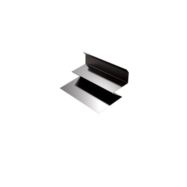 Wandanschluss-Verbindungselement Stahl= 0,63 mm, 25µm Polyester/RSB