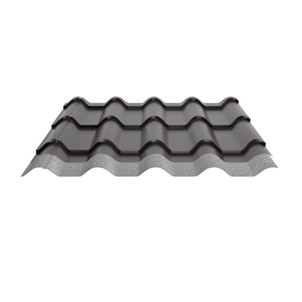 Typ Europa, RAL 8017-schokoladenbraun D=0,63 mm, 25µm Polyester/RSB