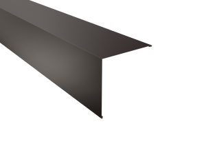 Außenecke, 195x195 mm - 90° Stahl= 0,63 mm, 25µm Polyester/RSB