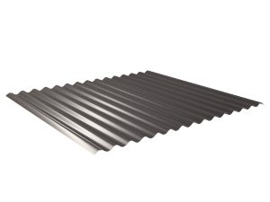 W-1/1064LK, RAL 8017-schokoladenbraun Profil 76/18-Sinus, D=0,63 mm, 25µm Polyester/RSL