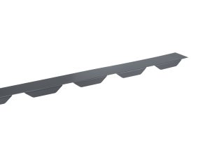 Zahnleisten Typ W-20 groß, ungelocht Stahl=0,75 mm, 25my Polyester
