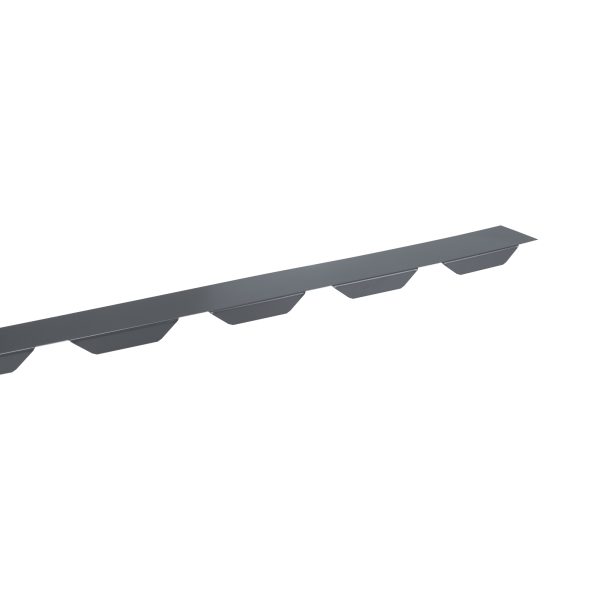 Zahnleisten Typ W-20 groß, ungelocht Stahl=0,75 mm, 25my Polyester