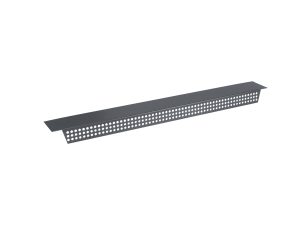 Zahnleisten Typ W-33 groß, gelocht Stahl=0,75 mm, 25my Polyester