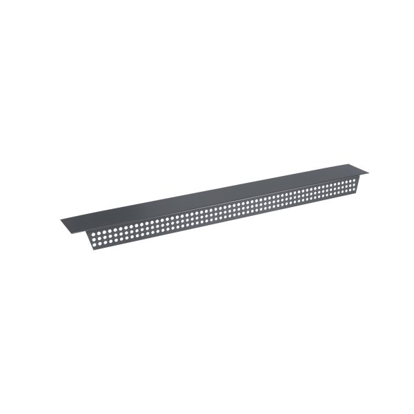 Zahnleisten Typ W-33 groß, gelocht Stahl=0,75 mm, 25my Polyester