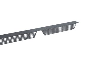 Zahnleisten Typ W-45 groß, gelocht Stahl=0,75 mm, 25my Polyester