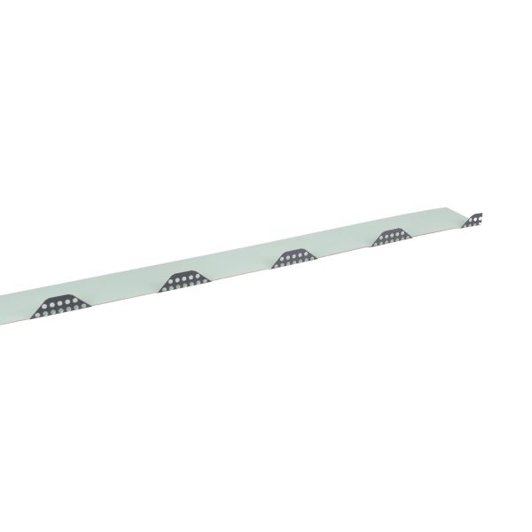 Zahnleisten Typ W-20 klein, gelocht Stahl=0,75 mm, 25my Polyester