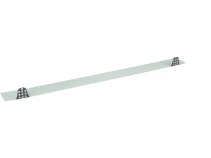 Zahnleisten Typ W-33 klein, gelocht Stahl=0,75 mm, 25my Polyester