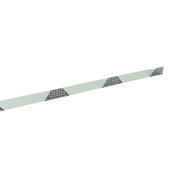 Zahnleisten Typ W-35 klein, gelocht Stahl=0,75 mm, 25my Polyester