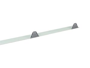 Zahnleisten Typ W-45 klein, gelocht Stahl=0,75 mm, 25my Polyester