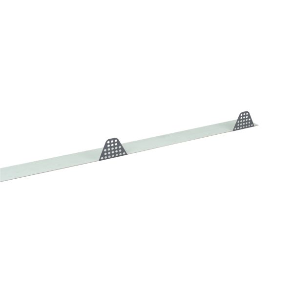 Zahnleisten Typ W-45 klein, gelocht Stahl=0,75 mm, 25my Polyester