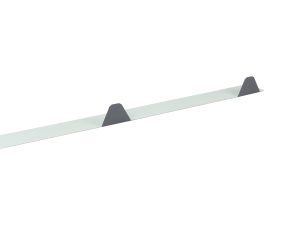 Zahnleisten Typ W-45 klein, ungelocht Stahl=0,75 mm, 25my Polyester