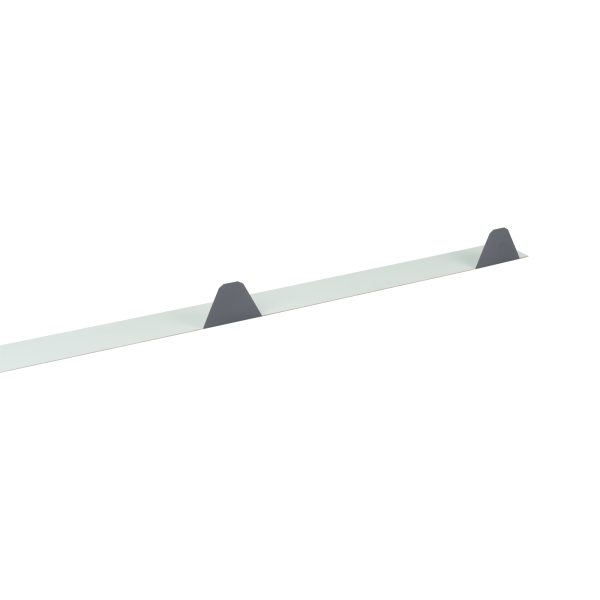 Zahnleisten Typ W-45 klein, ungelocht Stahl=0,75 mm, 25my Polyester