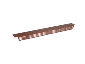 Zahnleisten Typ W-33 groß, gelocht Stahl= 0,75 mm, 25µm Polyester/RSB