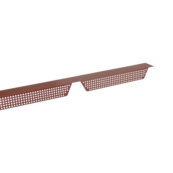Zahnleisten Typ W-45 groß, ungelocht Stahl= 0,75 mm, 25µm Polyester/RSB