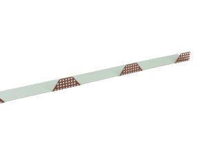 Zahnleisten Typ W-35 klein, gelocht Stahl= 0,75 mm, 25µm Polyester/RSB