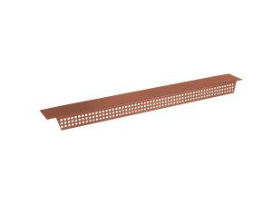 Zahnleisten Typ W-33 groß, gelocht Stahl= 0,75 mm, 25µm Polyester/RSB