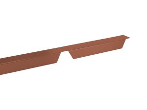 Zahnleisten Typ W-45 groß, ungelocht Stahl= 0,75 mm, 25µm Polyester/RSB