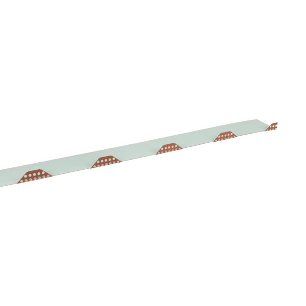 Zahnleisten Typ W-20 klein, gelocht Stahl= 0,75 mm, 25µm Polyester/RSB