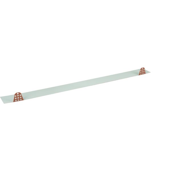 Zahnleisten Typ W-33 klein, gelocht Stahl= 0,75 mm, 25µm Polyester/RSB