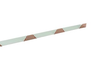 Zahnleisten Typ W-35 klein, gelocht Stahl= 0,75 mm, 25µm Polyester/RSB