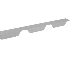 Zahnleisten Typ W-35 groß, ungelocht Stahl= 0,75 mm, 25µm Polyester/RSB