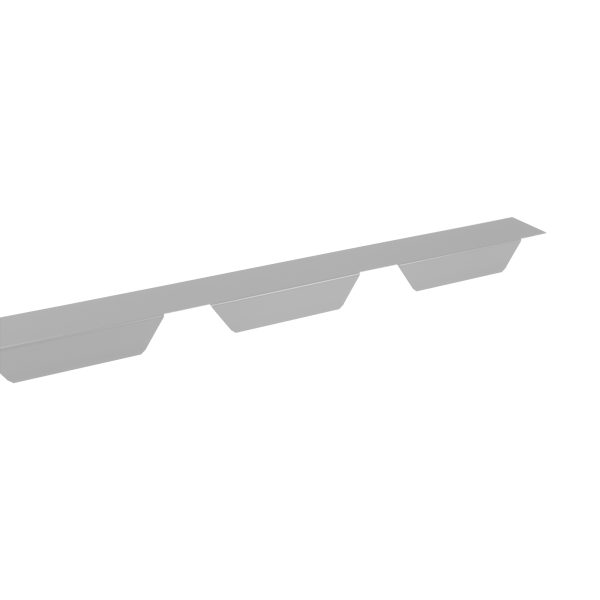Zahnleisten Typ W-35 groß, ungelocht Stahl= 0,75 mm, 25µm Polyester/RSB