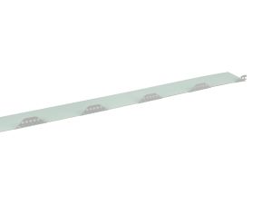 Zahnleisten Typ W-20 klein, gelocht Stahl= 0,75 mm, 25µm Polyester/RSB