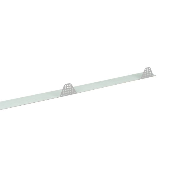 Zahnleisten Typ W-45 klein, gelocht Stahl= 0,75 mm, 25µm Polyester/RSB