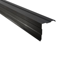 Ortgangwinkel, gesickt, 150x150 mm - 90° Stahl= 0,50 mm, 35µm Mattpolyester/RSB