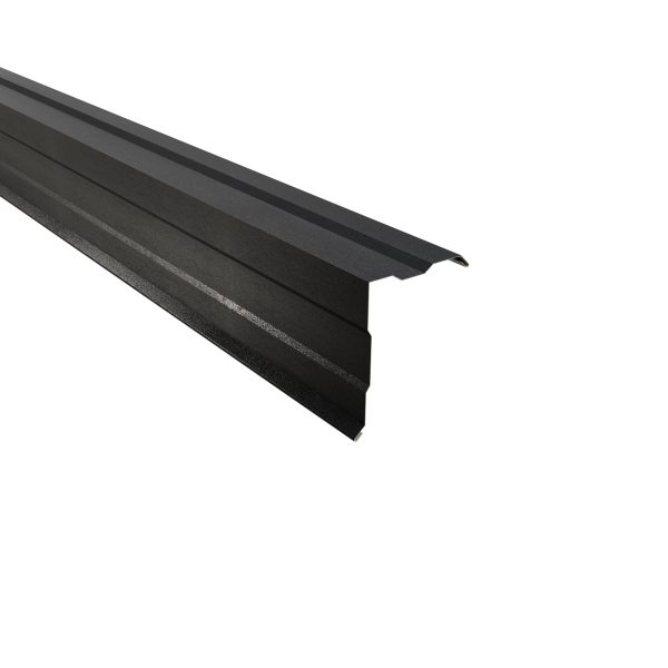 Ortgangwinkel, gesickt, 160x115 mm - 90° Stahl= 0,50 mm, 35µm Mattpolyester/RSB