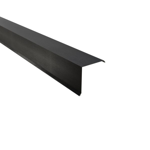 Ortgangwinkel, 130x130 mm - 90° Stahl= 0,50 mm, 35µm Mattpolyester/RSB