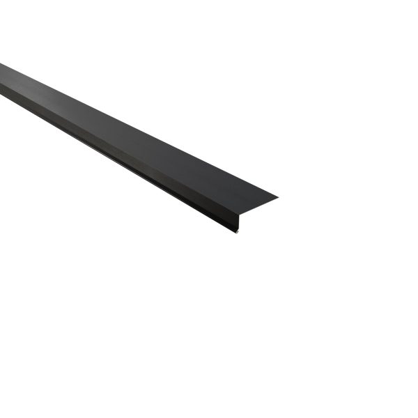 Traufenblech, 30x80 mm - 95° Stahl= 0,50 mm, 35µm Mattpolyester/RSB