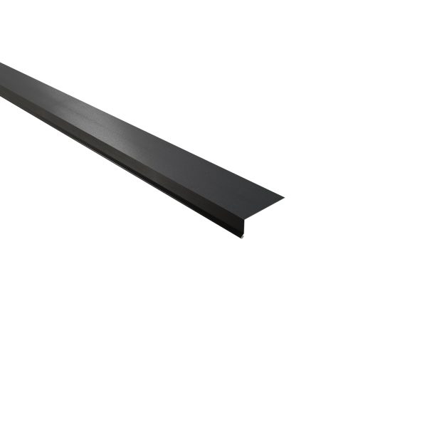 Traufenblech, 30x80 mm - 100° Stahl= 0,50 mm, 35µm Mattpolyester/RSB
