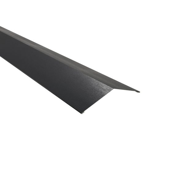 Firstblech, flach, 145x145 mm - 140° Stahl= 0,50 mm, 35µm Mattpolyester/RSB