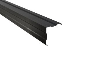 Außenecke, gesickt, 150x150 mm - 90° Stahl= 0,50 mm, 35µm Mattpolyester/RSB