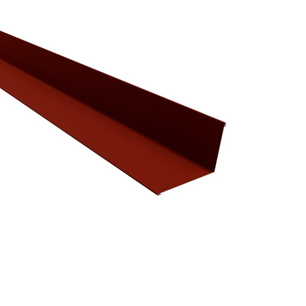 Wandanschluß, 160x115 mm - 100° Stahl= 0,50 mm, 35µm Mattpolyester/RSB