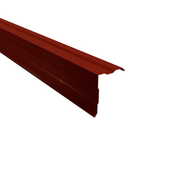 Ortgangwinkel, gesickt, 160x115 mm - 90° Stahl= 0,50 mm, 35µm Mattpolyester/RSB