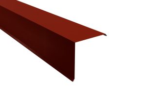 Ortgangwinkel, 180x180 mm - 90° Stahl= 0,50 mm, 35µm Mattpolyester/RSB