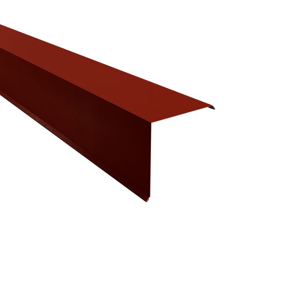 Ortgangwinkel, 180x180 mm - 90° Stahl= 0,50 mm, 35µm Mattpolyester/RSB