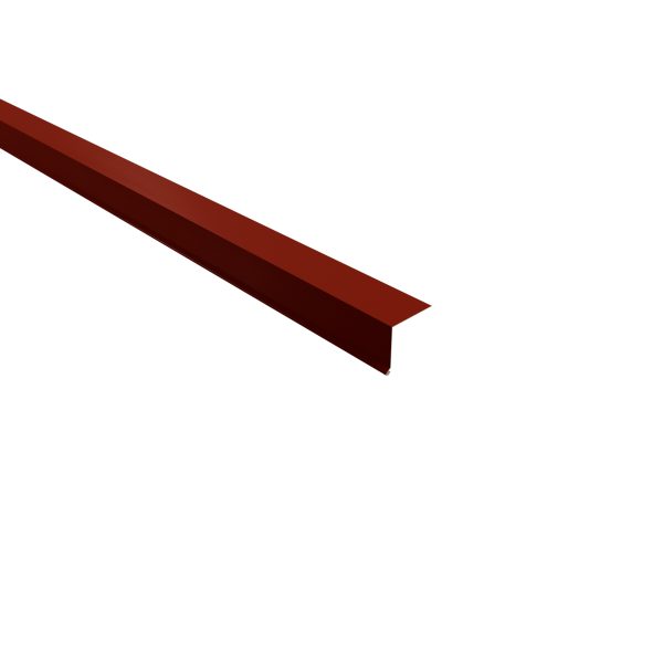 Traufenblech, 50x50 mm - 100° Stahl= 0,50 mm, 35µm Mattpolyester/RSB