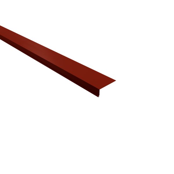 Traufenblech, 30x80 mm - 100° Stahl= 0,50 mm, 35µm Mattpolyester/RSB