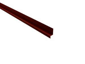 Sockelprofil, 50 x 25 x 20 x 15 mm - 100° Stahl= 0,50 mm, 35µm Mattpolyester/RSB