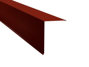 Pultabschluß, 250x200 mm - 80° Stahl= 0,50 mm, 35µm Mattpolyester/RSB