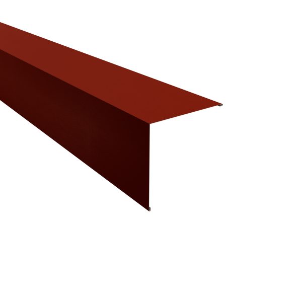 Außenecke, 195x195 mm - 90° Stahl= 0,50 mm, 35µm Mattpolyester/RSB