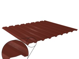 W-20/1100LAZ, Farbe 29-rot D=0,50 mm, 35µm Mattpolyester/RSB