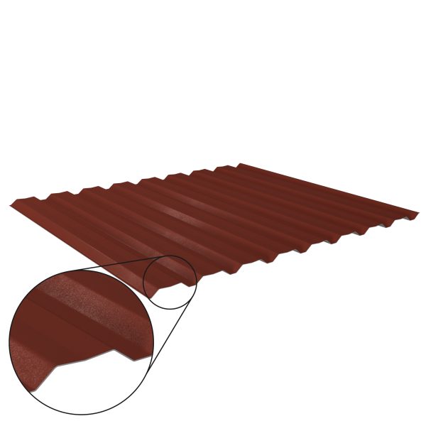 W-20/1100LAZ, Farbe 29-rot D=0,50 mm, 35µm Mattpolyester/RSB
