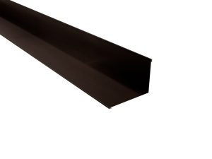Wandanschluß, 160x115 mm - 90° Stahl= 0,50 mm, 35µm Mattpolyester/RSB