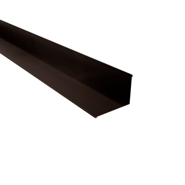 Wandanschluß, 160x115 mm - 90° Stahl= 0,50 mm, 35µm Mattpolyester/RSB