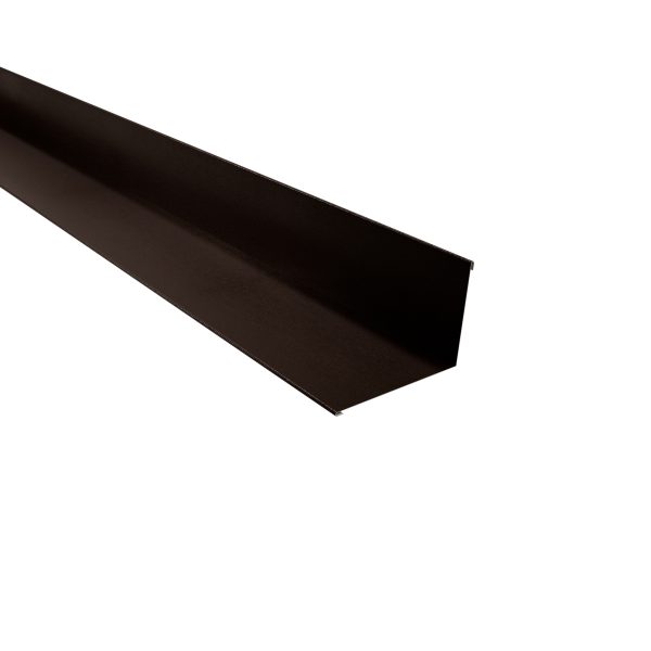 Wandanschluß, 160x115 mm - 95° Stahl= 0,50 mm, 35µm Mattpolyester/RSB